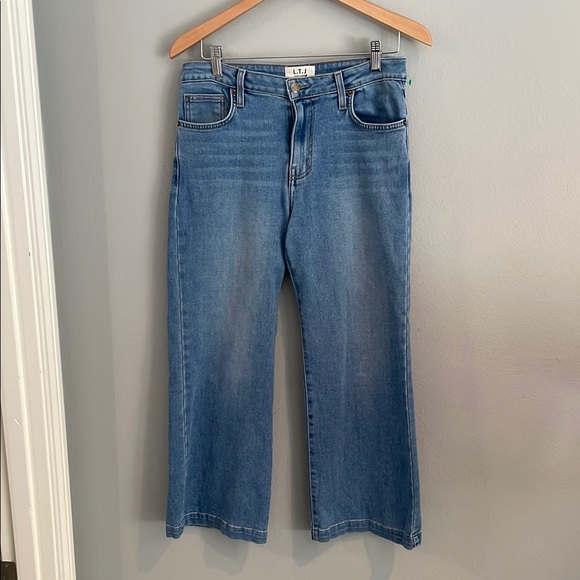 Letter to Juliet Wide Leg Women's Blue Jeans size 27 - Picture 2 of 5